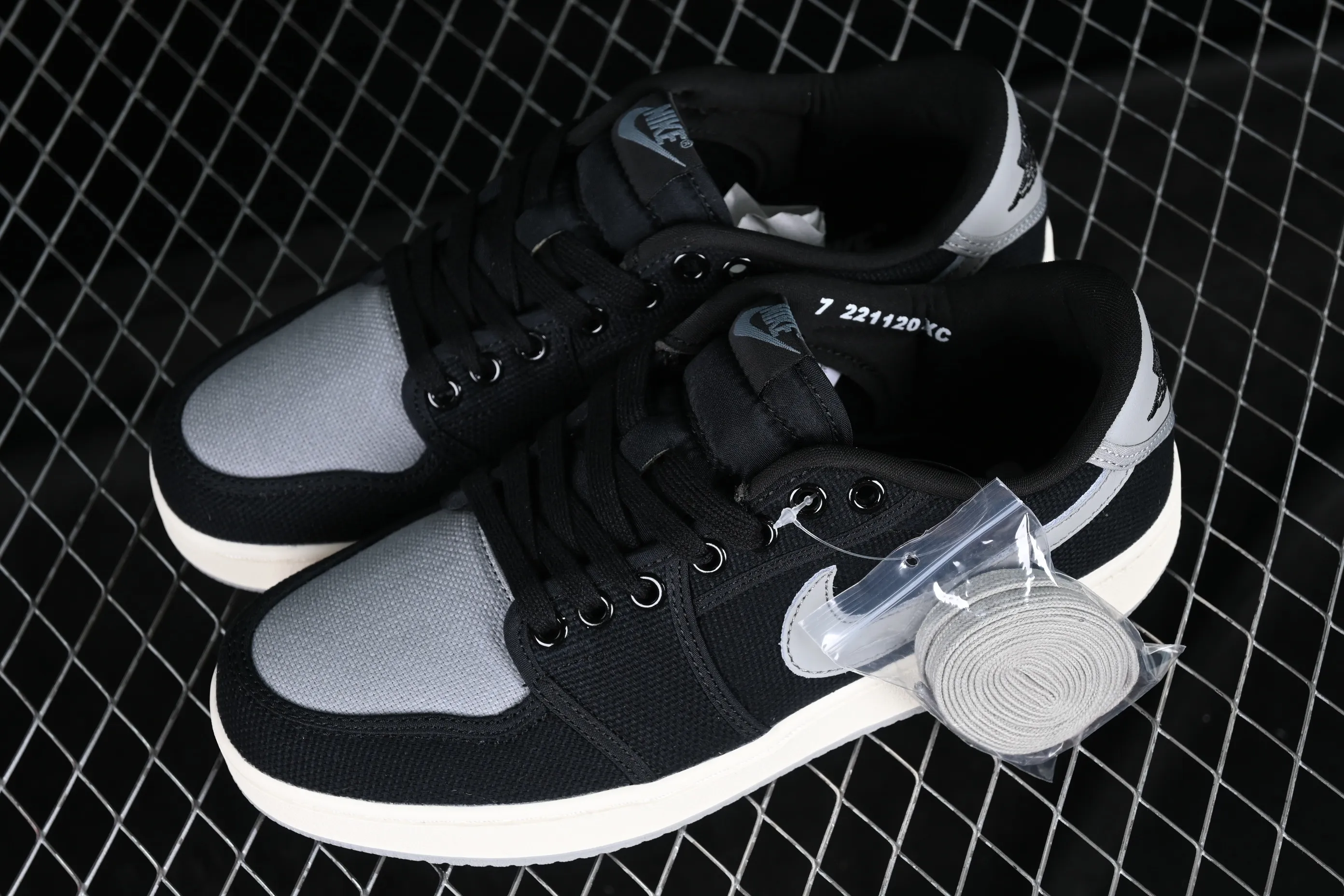 All categories Air Jordan Jordan series basketball shoes Air Jordan 1 Low Z version AJKO 1 Low Shadow AJ1 Joe 1 black gray cultural casual shoes DX4981-002